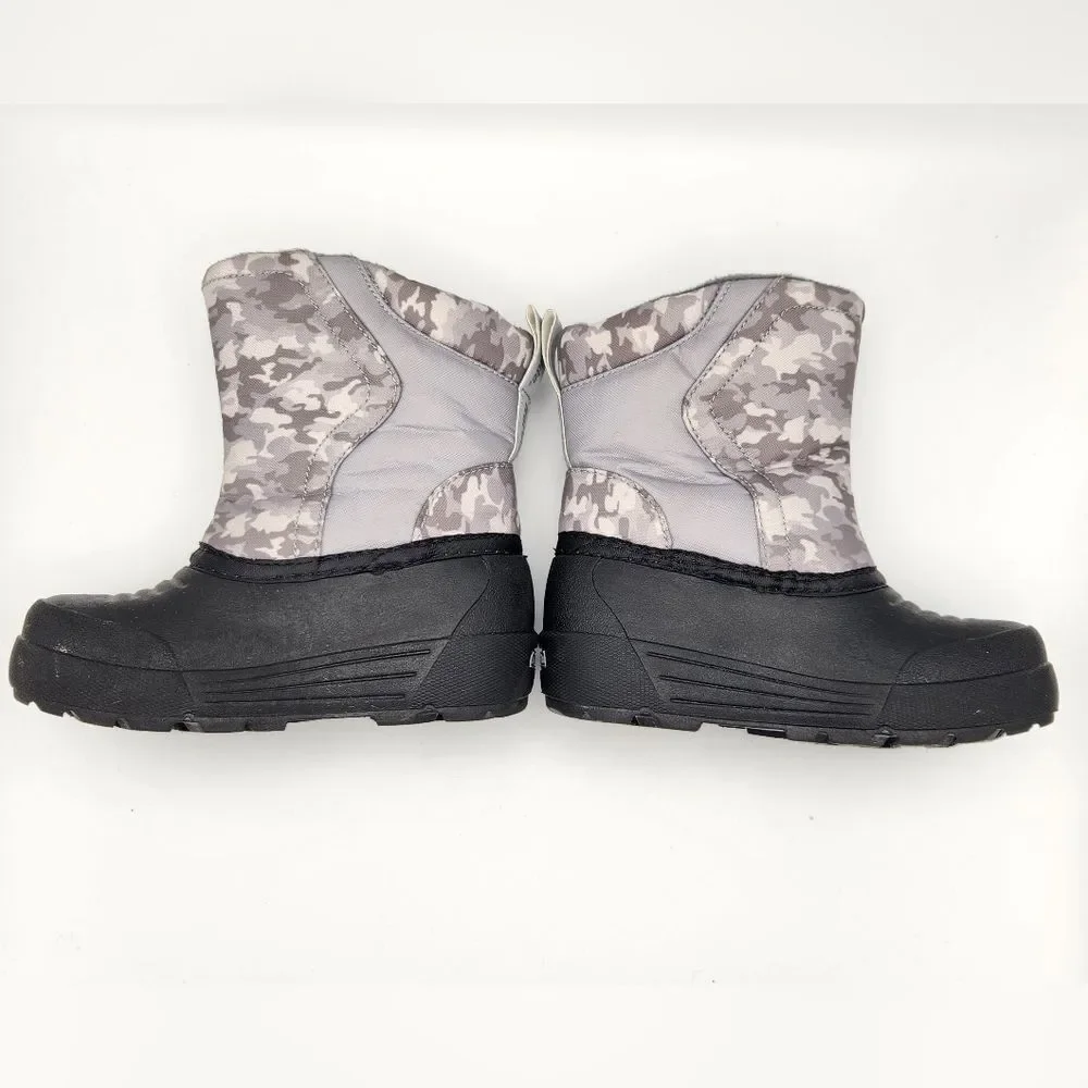 Northside Flurrie Snow Boots Grey Camo Insulated Toddler Boys 8 Gorpcore